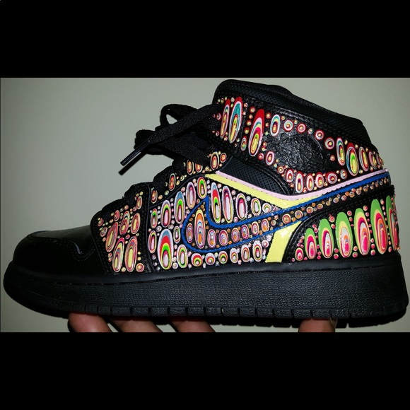 shoe brand & price for cutom upon request Other - Micheal McCullough celebrity shoe custom art work